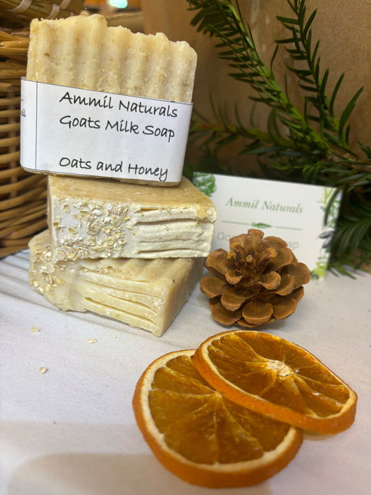 Goats milk soap - Oats & Honey