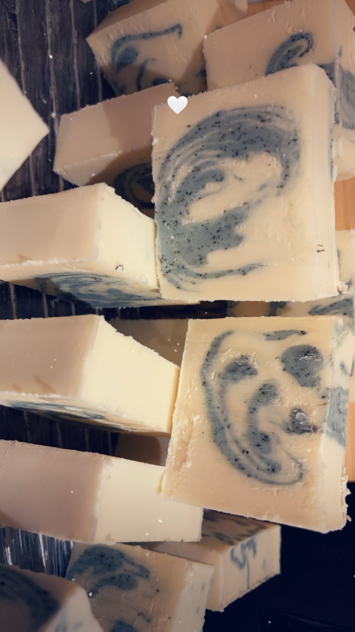 Goats milk soap with nettle and mint