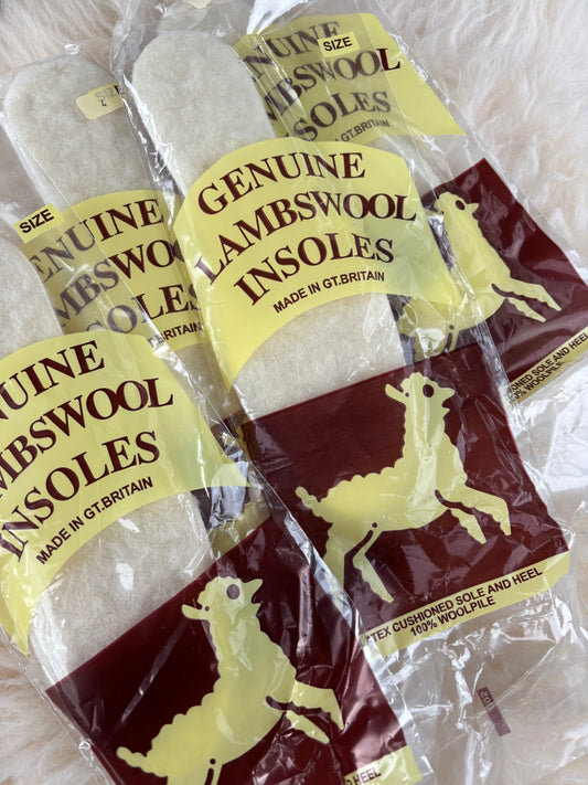 Lambswool insoles