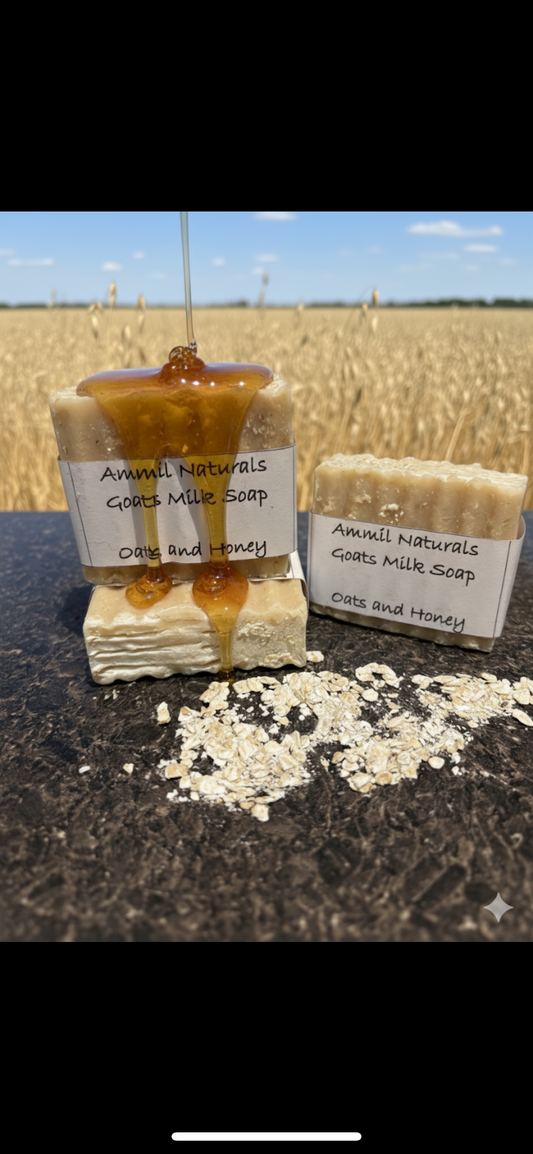 Goats milk soap - Oats & Honey